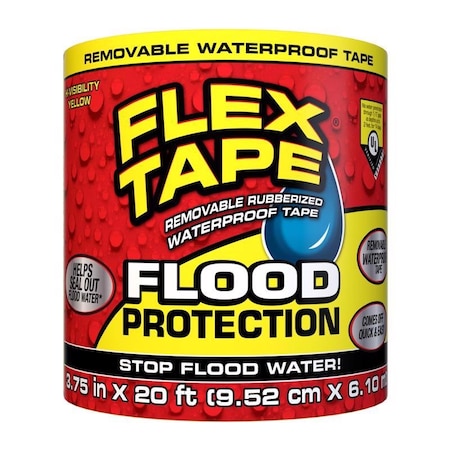 Flex Seal Flex Seal Family of Products Flood Protection 3.75 in. W X 20 ft. L Yellow Waterproof Repair Tape RTSYELR0420